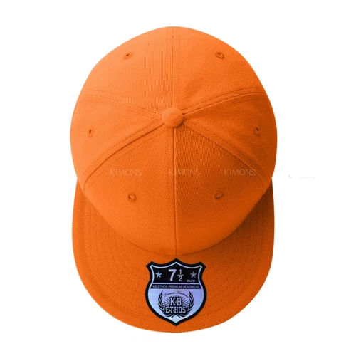 Premium Solid Fitted Baseball Cap Hat Blank Plain Flat Bill 9-Sizes Trucker 2026