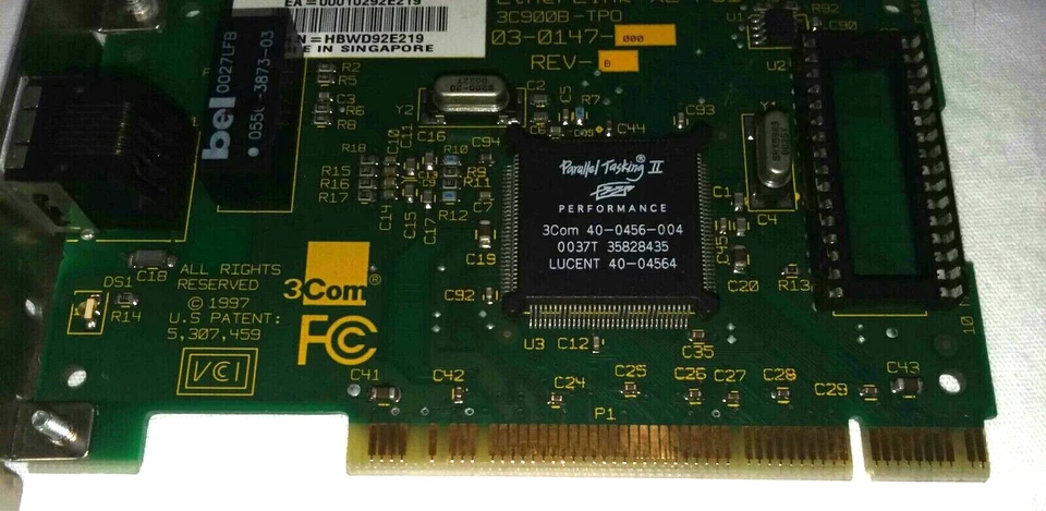 3Com Etherlink XL PCI 3C900B-TPO 03-0147-000 REV.B - Image 4 of 4