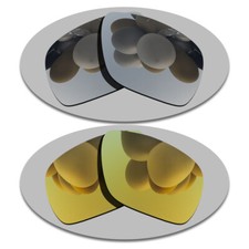Silver Yellow Gold Lenses Replacement For-Oakley Dispatch 1 Polarized