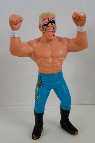 WCW Sting 1990 Galoob 4.75 Wrestling Figure WWE Vi...