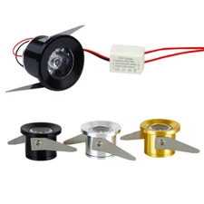 3W Mini LED Downlight Recessed Ceiling Light Lamp Spotlight & Driver 110-220V