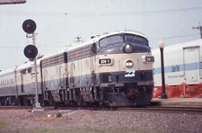 Duplicate Train Slide Burlington Northern #BN-1 06/24/1995 Galesburg Illinois FF