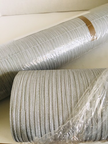 Wallpaper Candice Olson for York COD0512N Tuck Stripe Blue Gray Dbl Roll 65sq ft - 第 1/5 張圖片
