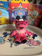 Grateful Dead Bear Heart Pattern Plush Toy