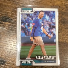 Topps Series 1 2026 Kevin Negandhi First Pitch Insert #FP-4 Mariners MLB