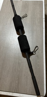 Bowflex Power Pro Squat Bar With Mounts And Clips