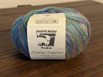 NEW Juniper Moon Findley Dappled Merino Wool Silk Macaw Lot 386 Italy Silk Lace