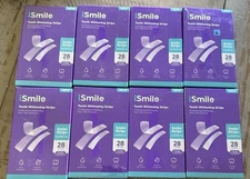 iSmile Teeth Whitening Strips 28 Strips Coconut Oil 8 Boxes (224 Strips)Exp 3/26