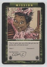 1995 Spawn - Power Cardz Trading Card Game Kidnap Cyan #077
