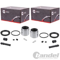 2X A.B.S. Bremssattel RAPARATUR-SATZ Vorne Passend FüR Mitsubishi Colt Lancer PR