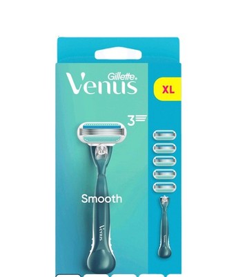 Gillette Venus Smooth Set (Rasierer und 5 Klingen)