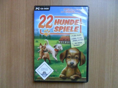 PC CD-ROM 22 HUNDE-SPIELE - PC (UK IMPORT) Game NEW