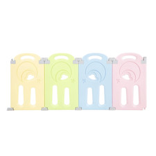 Cloud Castle Foldable Playpen Baby Safety Play Yard with Whiteboard and Activity
