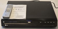 LG DVDR313 DVD Recorder w/ remote and manual
