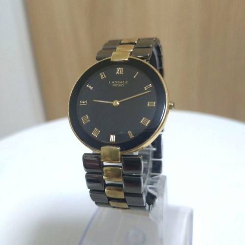 SEIKO LASSALE Quartz Watch 5A54-2000 (Battery Replaced)