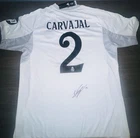 Real Madrid Dani Carvajal #2 Autographed Soccer Jersey w/ Picture Proof+COA