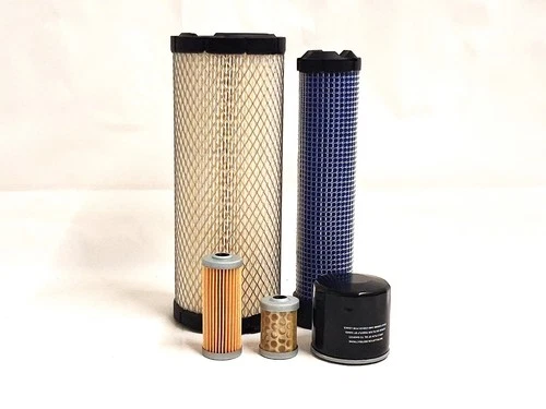 Filter Service Kit Fits Hitachi  ZX26 U-6 w/Yanmar 3TNV76 Eng.