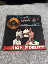 The Platters "Encore Of Golden Hits" 1960 Vinyl LP Mercury MG-20472 VG