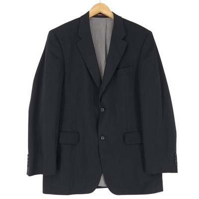 Digel Blazer Jacket Stretch Wool Suit Style Black EU 52 UK/US 42L