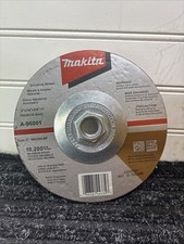 25- Makita OEM A-96001   6" X 1/4" X 5/8-11" Hubbed Inox Grinding Wheels Pack