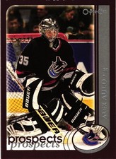 2002-03 O-Pee-Chee Prospects Alex Auld Rookie Vancouver Canucks #271