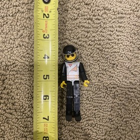 LEGO Technic Racing Figure w/ Black Helmet - 8255 8244 8714 8229 (tech012)
