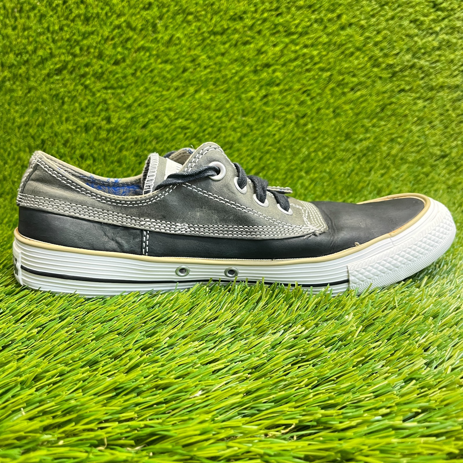 Converse Chuck Taylor All Star Mens Size 9.5 Black Gray Athletic Shoes Sneakers thumbnail 4