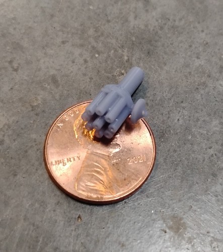 3D Printed 1:18 - 1:16 V8 Distributor w/ Molded In Pilot Holes For Ignition Wire - Picture 2 of 3