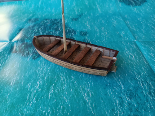 28mm Longboat - Pike & Shot Renaissance Pirates - Turner Miniatures - Bild 1 von 3