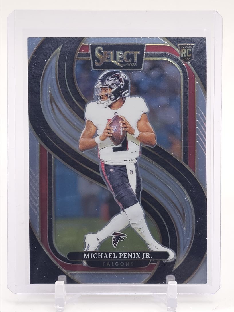 MICHAEL PENIX JR. 2024 SELECT PREMIER LEVEL ROOKIE FOOTBALL RC Q5167