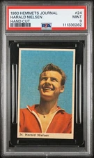 HARALD NIELSEN 1960 Hemmets Journal ROOKIE #24 PSA 9 - POP 1, NONE HIGHER!