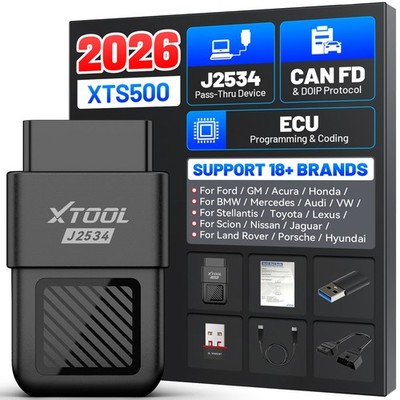 2026 XTOOL XTS500 J2534 Pass-Thru Programmer OEM Reprogramming Diagnostic Tool