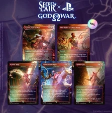 Mtg SECRET LAIR X GOD OF WAR: GREEK FOIL EDITION
