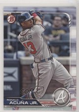 2019 Bowman Ronald Acuna Jr Ronald Acuña Jr #78 8za