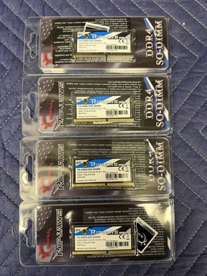 G.Skill RipJaws DDR4 SO-DIMM 1x32GB 260-Pin SO-DIMM DDR4 3200 F4-3200C22S-32GRS