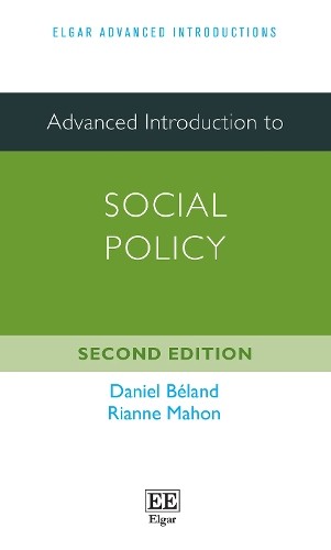Advanced Introduction to Social Policy - 9781803921082
