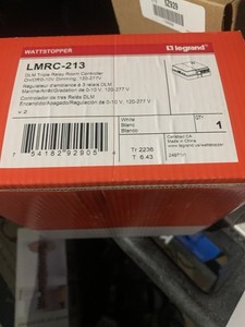 WATTSTOPPER LMRC-213 Digital Triple Relay Room Controller