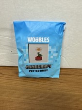 The Woobles Tiny Minecraft Potted Daisy Crochet Accessory Kit