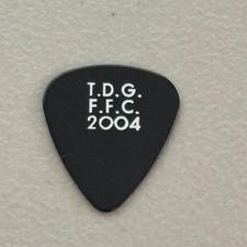 ERIC CLAPTON & FRIENDS WERE HERE T.D.G. F.F.C. GUITAR PICK 2004 TOUR PLECTRUM