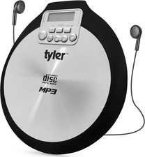 Tyler TDM-01 Portable CD Player: Multi-Function Music Device Compact Disc, CD-R