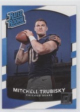 2017 Panini Donruss Rated Rookie Mitchell Trubisky #328 rf2
