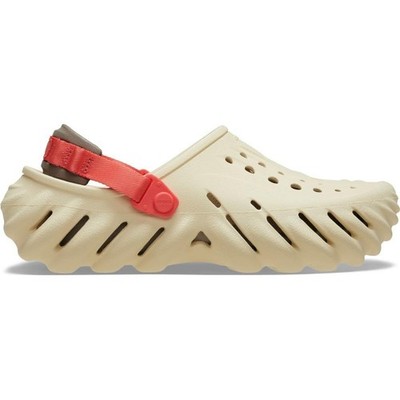 Crocs Unisex-Adult Echo Clog, Vanilla, 7 Women/5 Men 7 Women/5 Men