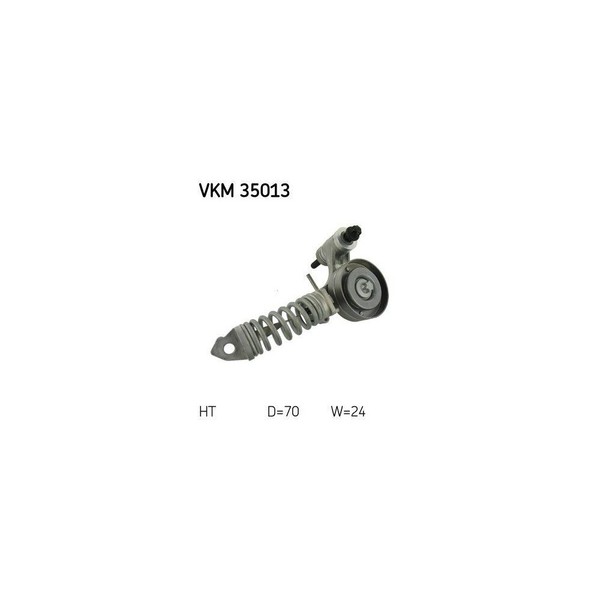 Riemenspanner, Keilrippenriemen SKF VKM 35013 FüR Opel Vauxhall Chevrolet, Mitte-image
