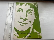 The Playboy of the Western World 1969  Theatre Programme Nottingham Playhouse