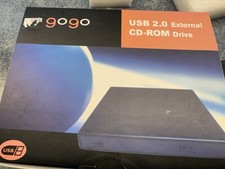 USB 2.0 External CD-ROM Drive Portable Optical Disc Reader Laptop PC