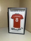 Manchester United Bruno Fernandes #8 Autographed Original Soccer Jersey