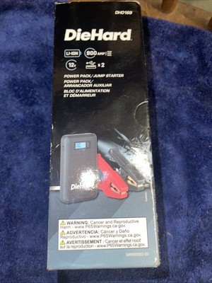 DieHard Silver 800 Amp Lithium Jump Starter & Power Pack DH0169