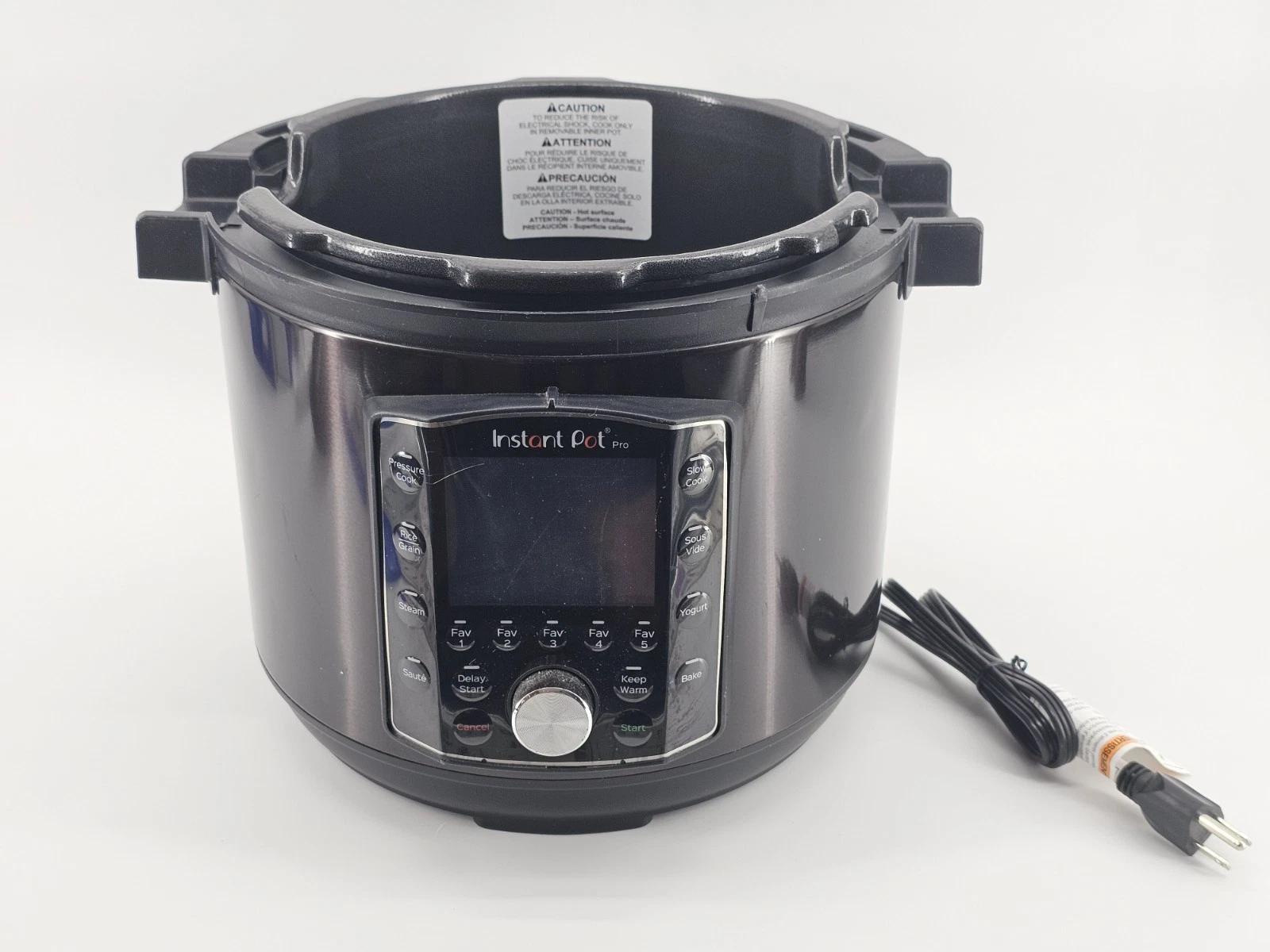 Instant Pot Pro 60 6 Quart Multi-use Electric Pressure Cooker BASE ONLY