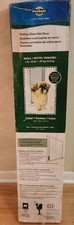 PetSafe Sliding Glass Pet Door Sz. Small 1-15 Pounds, New Open Box, White