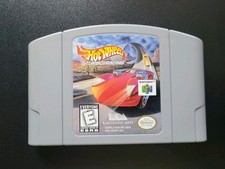 Hot Wheels Turbo Racing Nintendo 64 1997 N64 Game Authentic Tested & Working